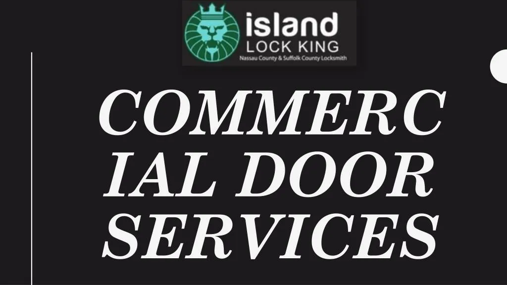 commercial door services n.