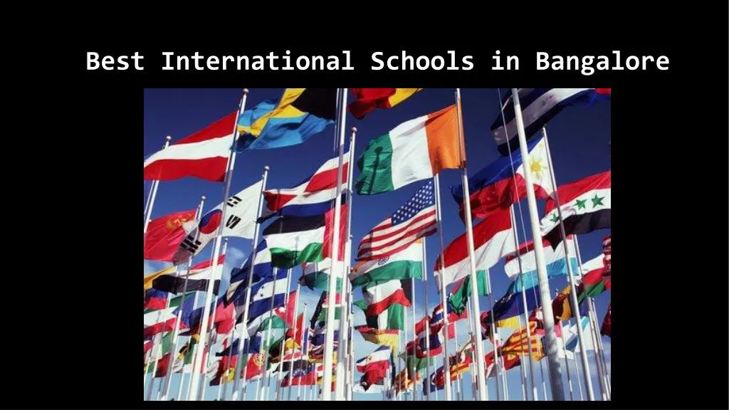 best international schools in bangalore n.