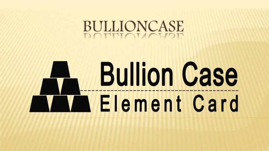 bullioncase n.