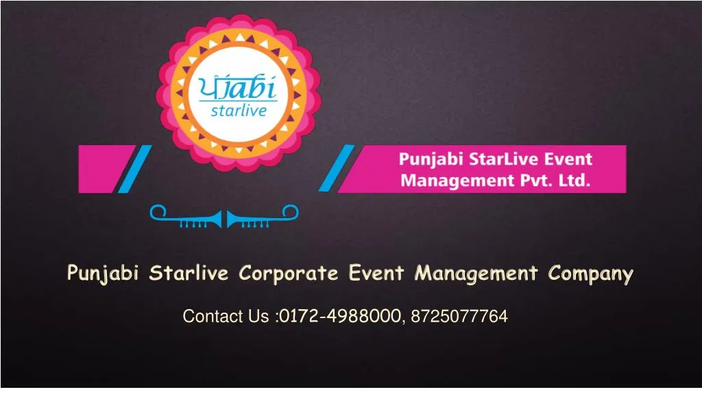 punjabi starlive corporate event management n.