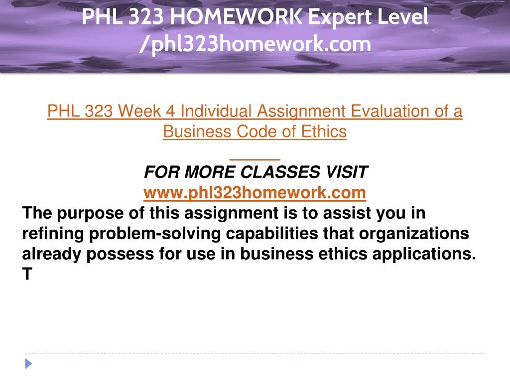 phl 323 version 4 phl 323 version 4