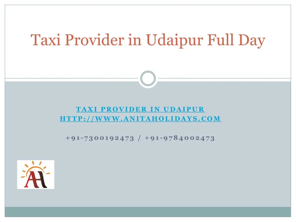taxi provider in udaipur full day n.