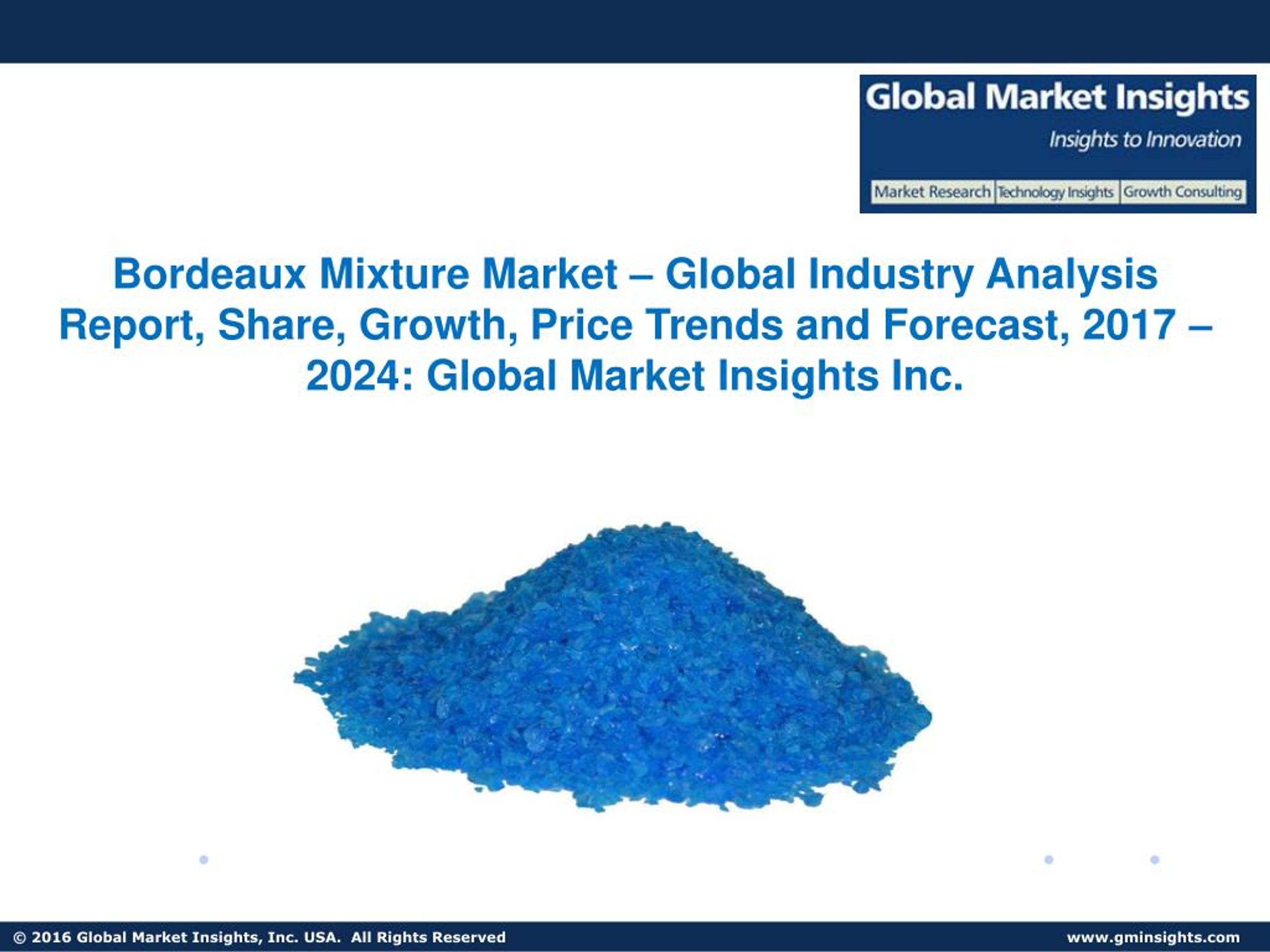 PPT Bordeaux Mixture Market share forecast to witness considerable