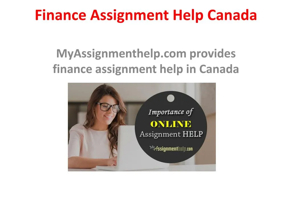 finance assignment help