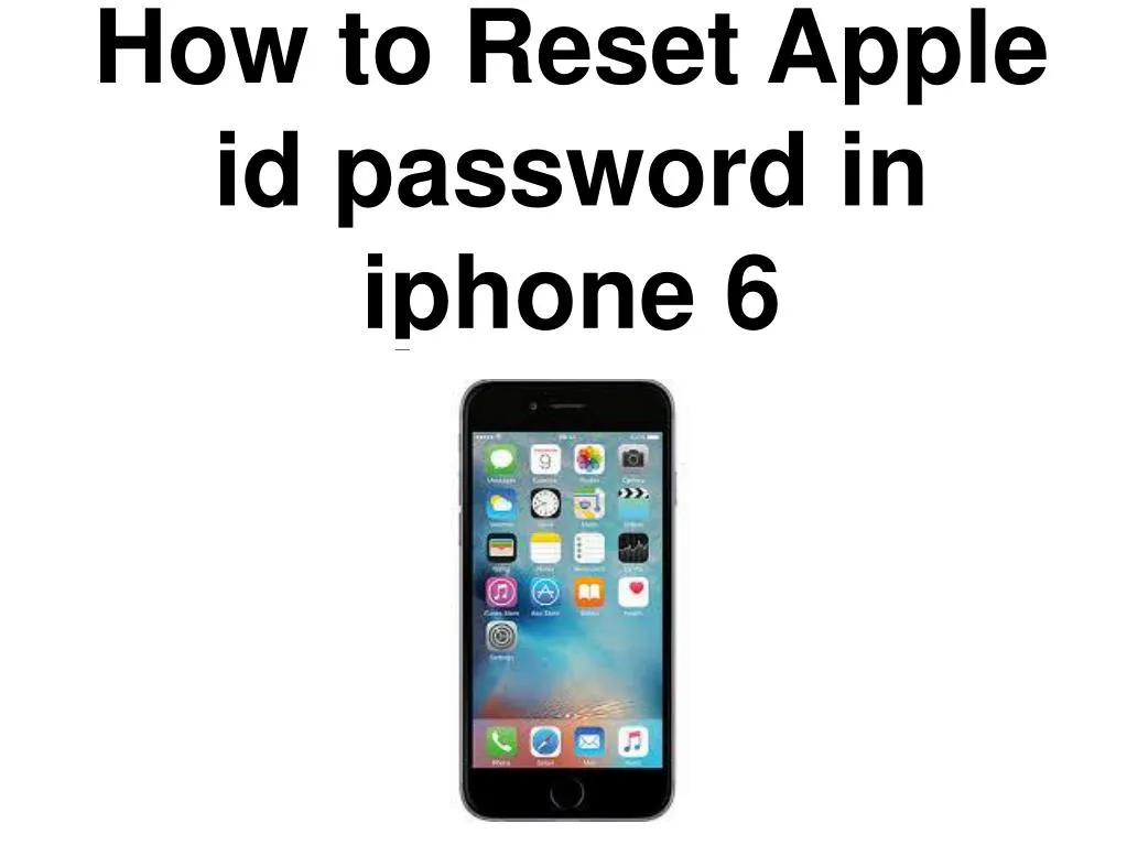 apple iphone passcode reset