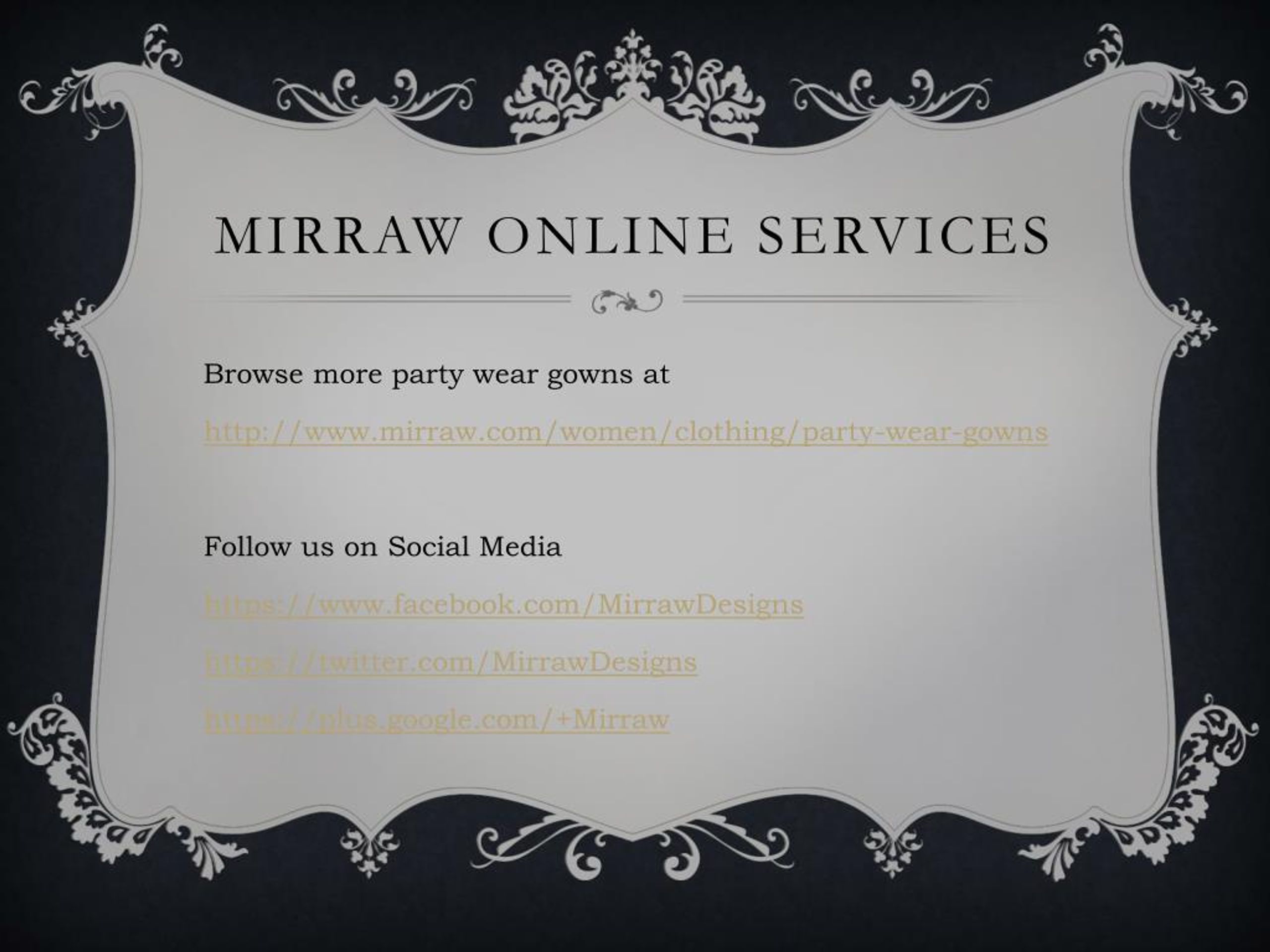 mirraw gowns