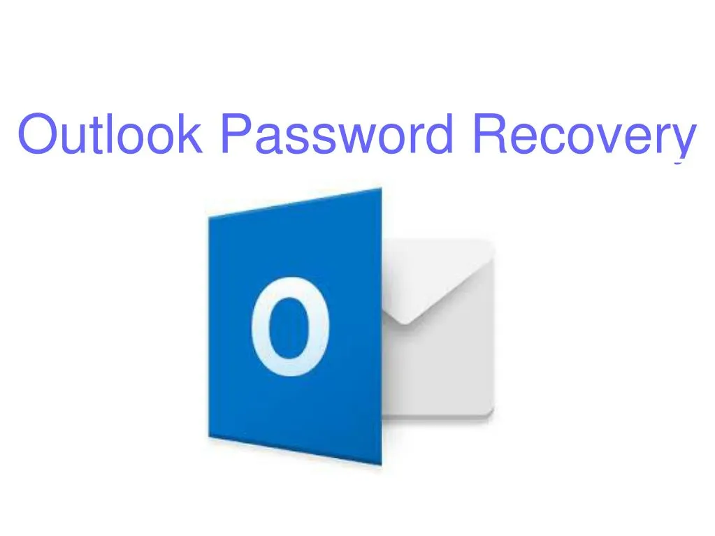 outlook password recovery n.