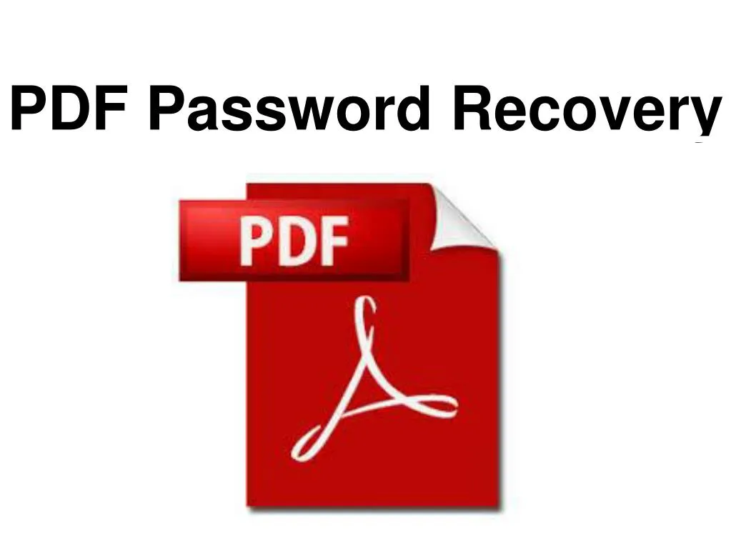 recover pdf password download