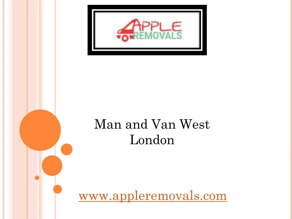 man and van west london n.