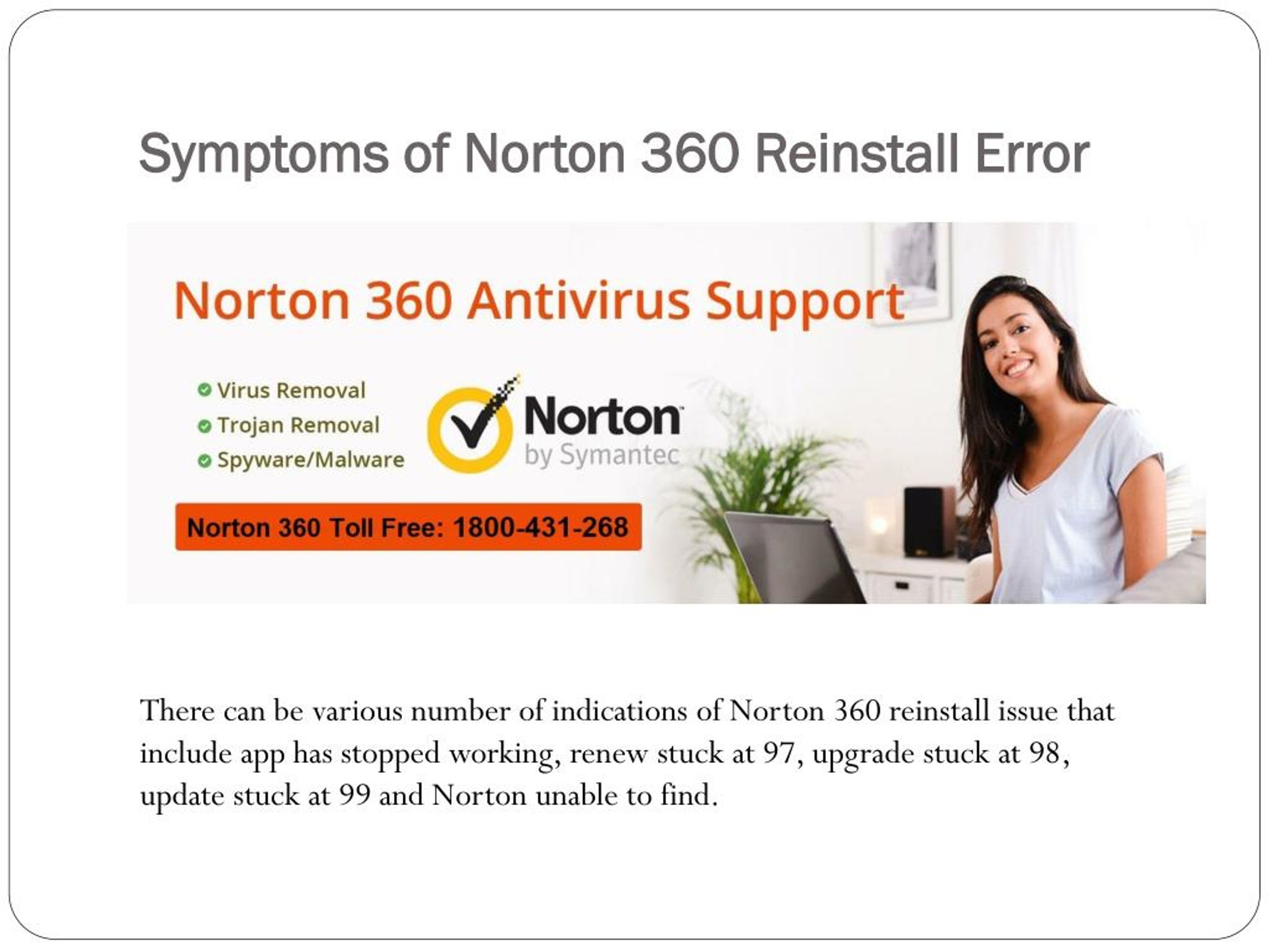 remove and reinstall norton
