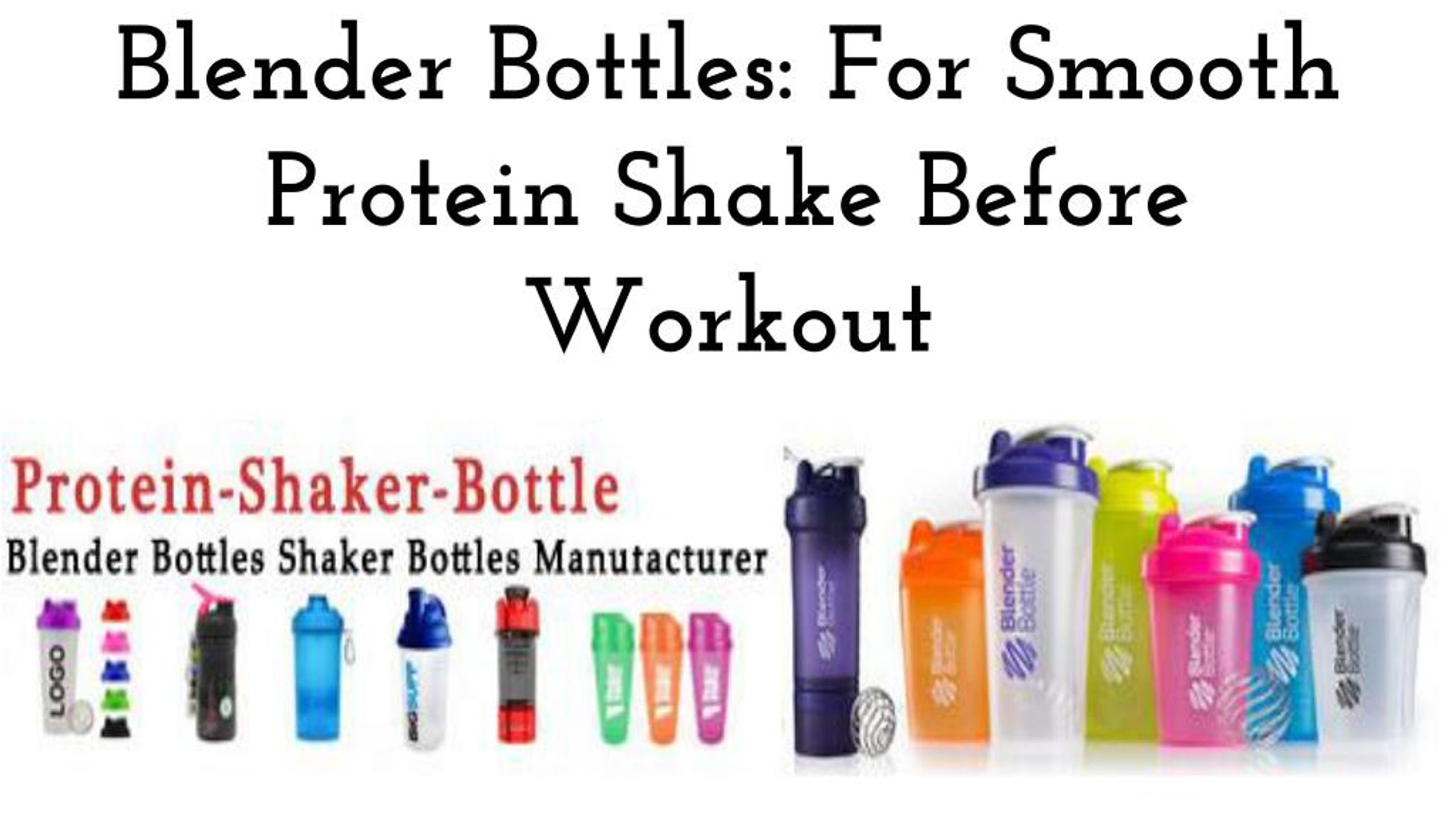 British ShakeSphere Shaker Cup Protein Powder Banana Milkshake