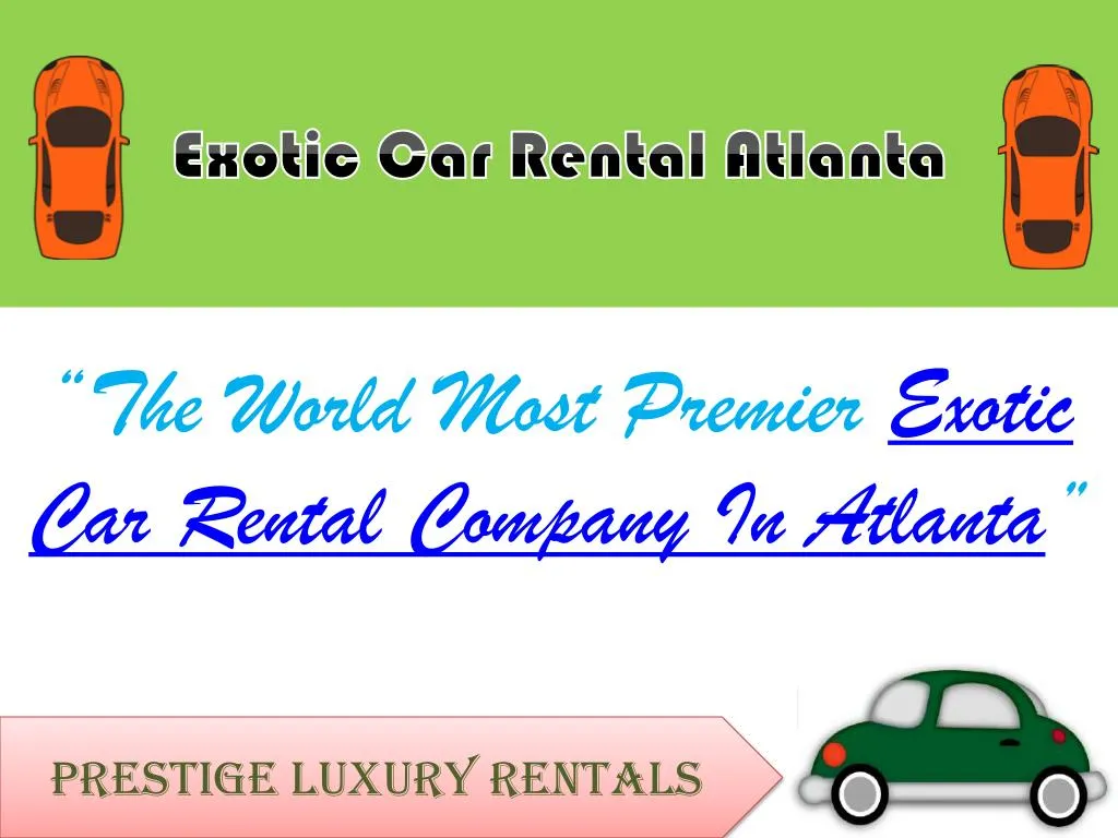 exotic car rental atlanta n.