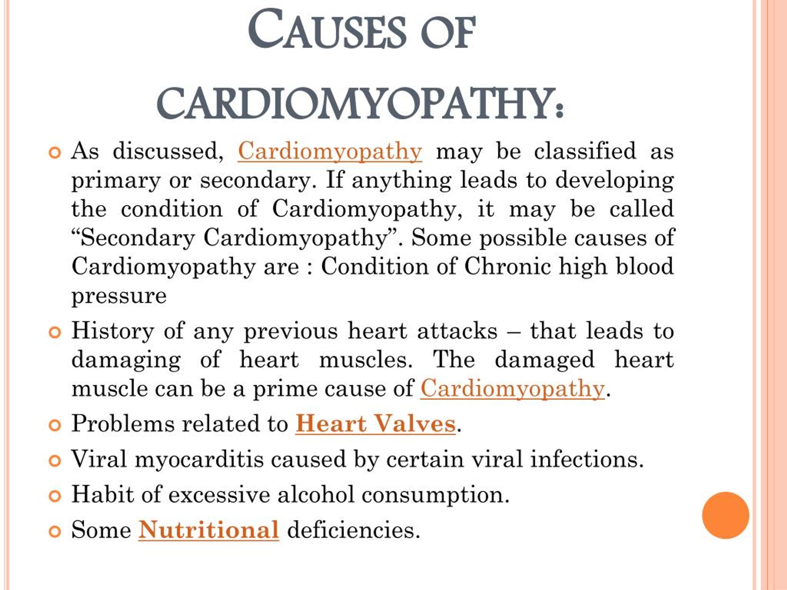 PPT - Heart Muscle Disease (Cardiomyopathy) PowerPoint Presentation ...