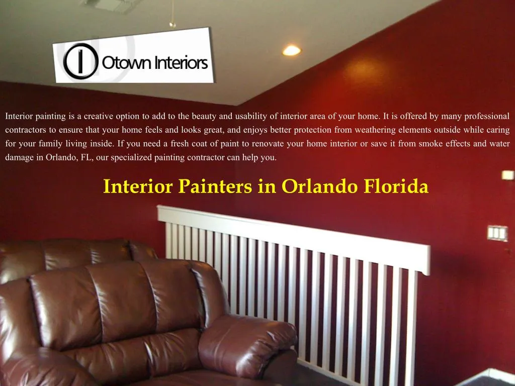 interior painting is a creative option n.