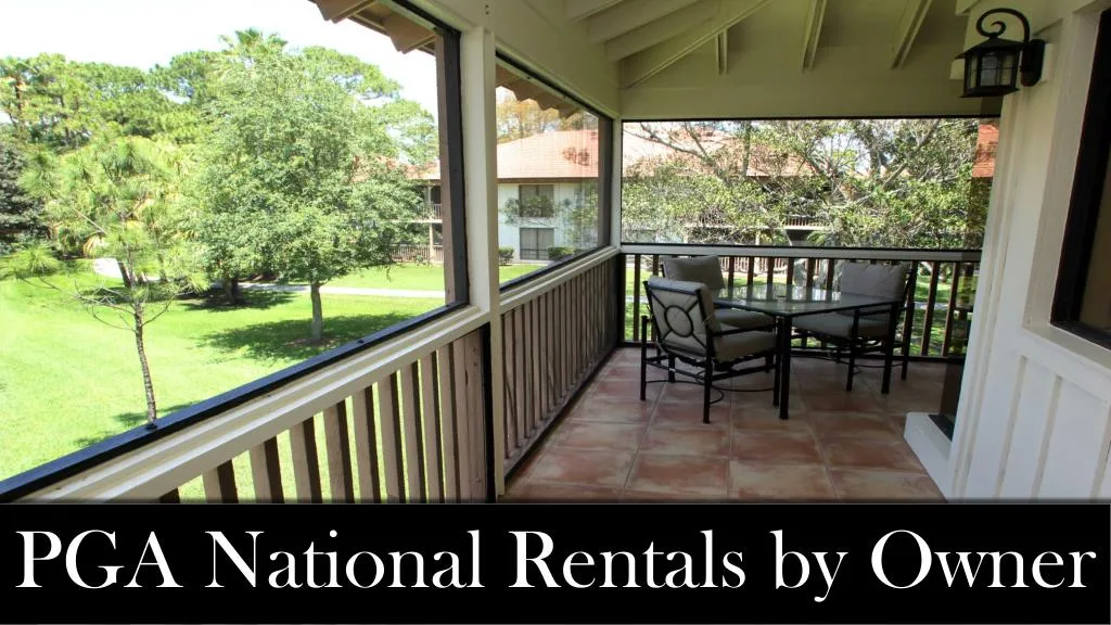 pga national rentals by owner n.
