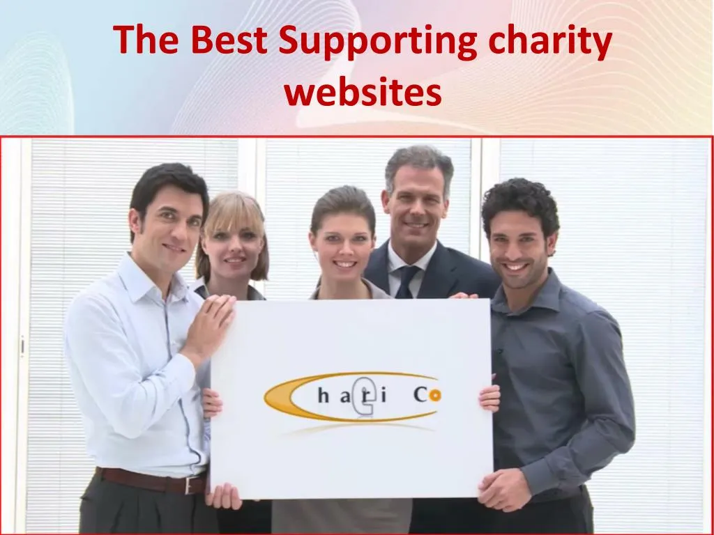 the best supporting charity websites n.