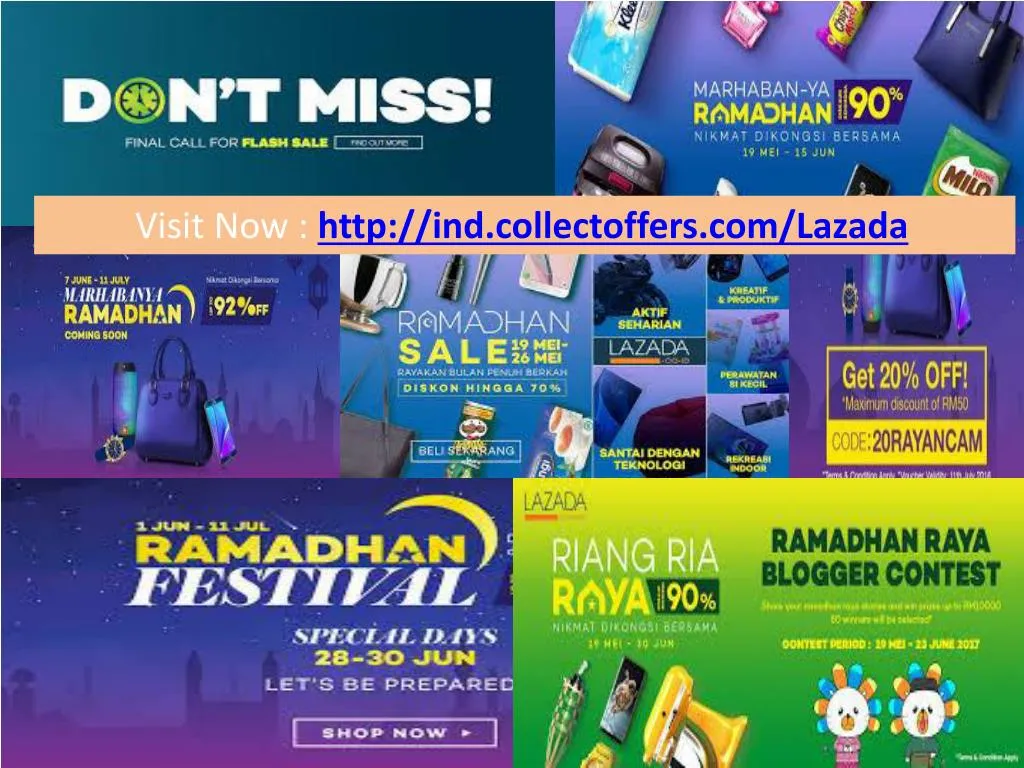 PPT - Lazada Ramadhan Sale 2017 PowerPoint Presentation, Free Download ...