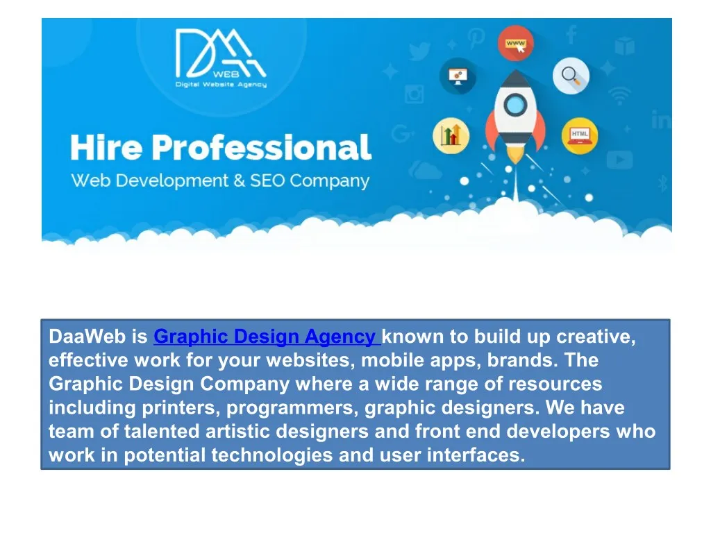 daaweb is graphic design agency known to build n.
