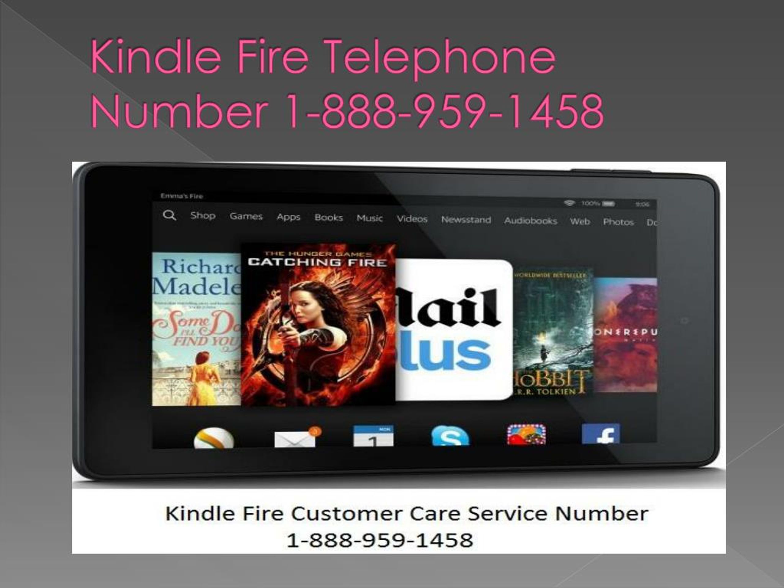 amazon kindle fire contact number