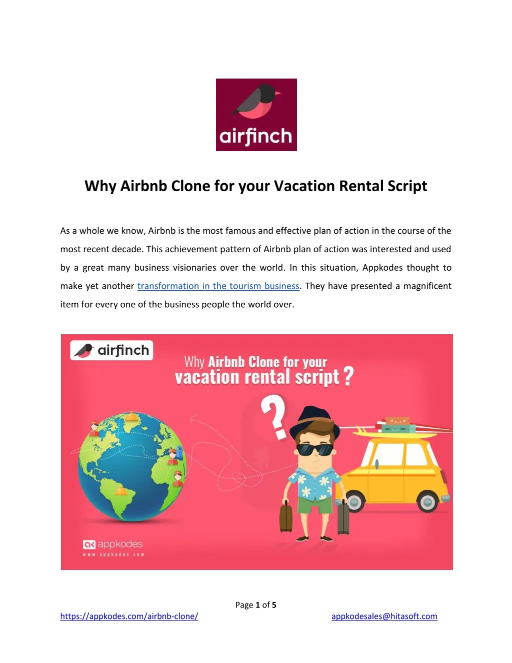 why airbnb clone for your vacation rental script n.