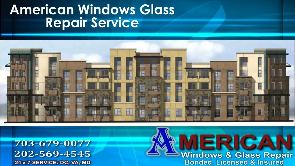 american windows glass repair service n.