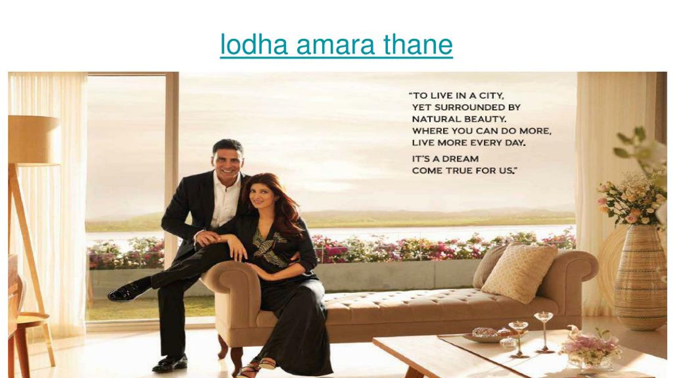 Ppt - Lodha Amara Thane Powerpoint Presentation, Free Download - Id:7617736