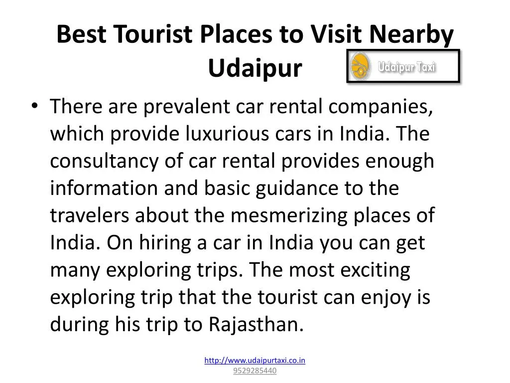 best tourist places to visit nearby udaipur n.