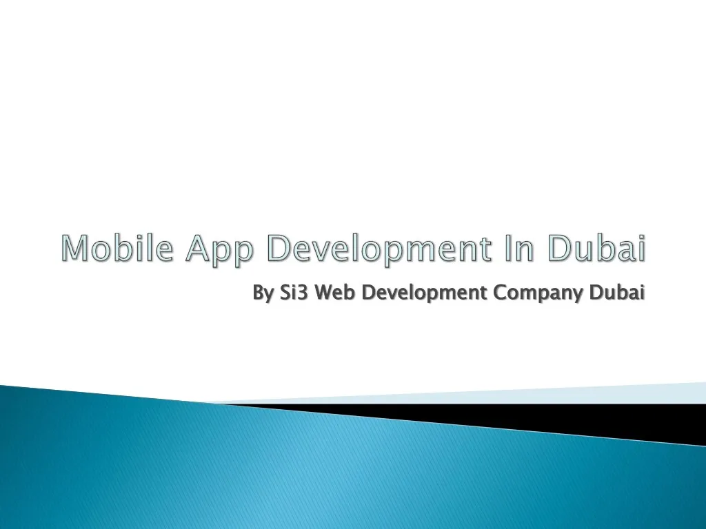 PPT - Mobile App Development In Dubai PowerPoint Presentation, Free ...