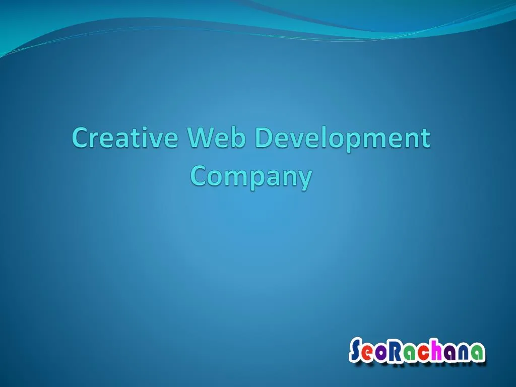 creative web development company n.