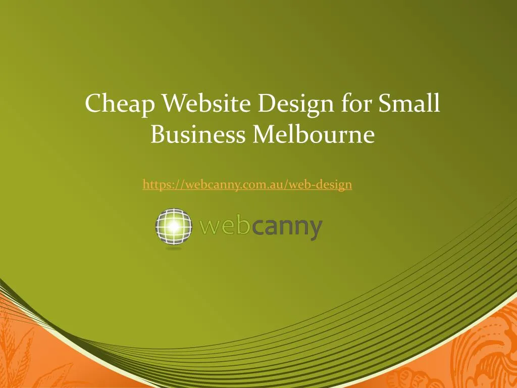 PPT Affordable Website Design Melbourne for Small Business PowerPoint