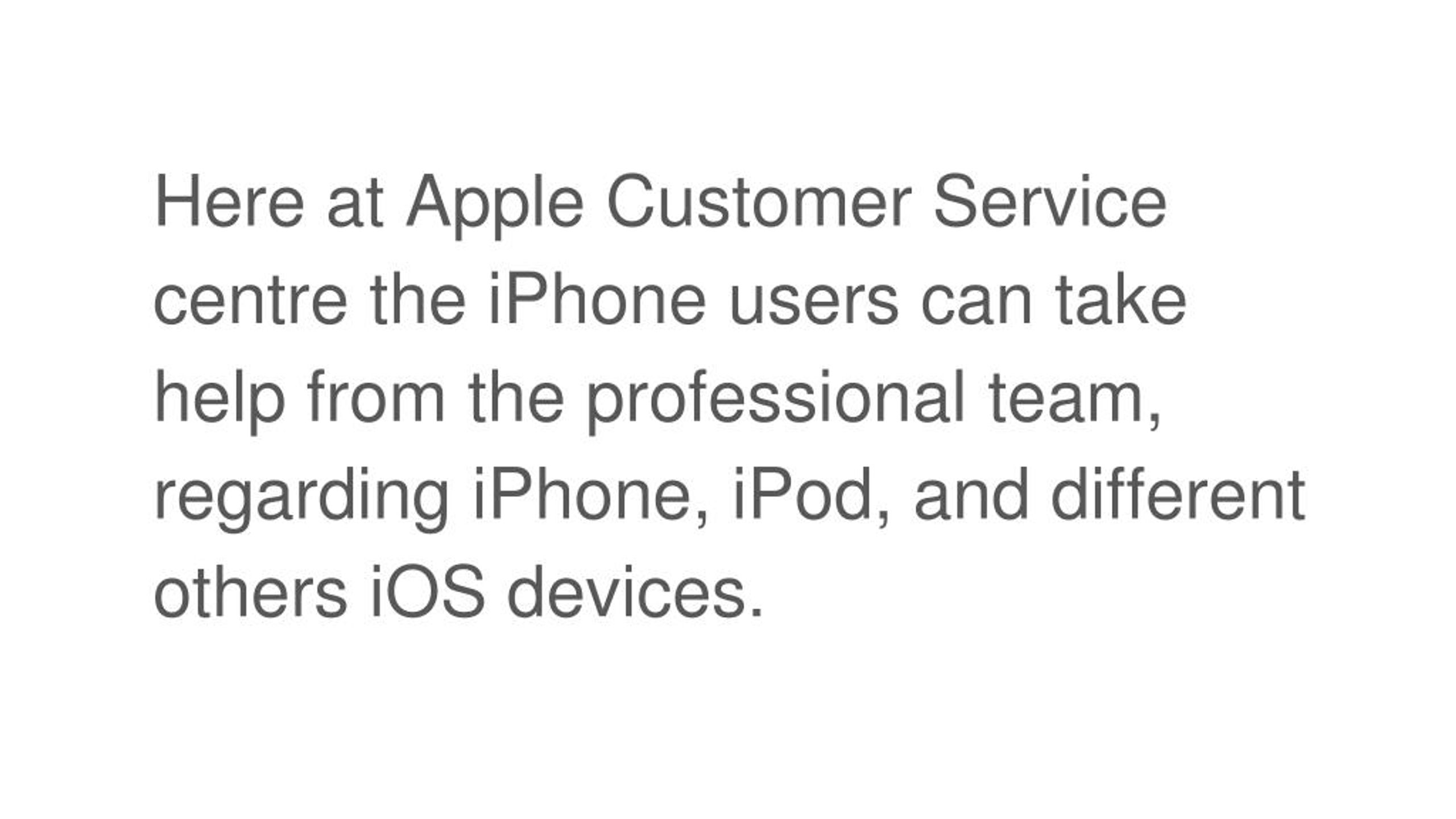 apple customer service essay