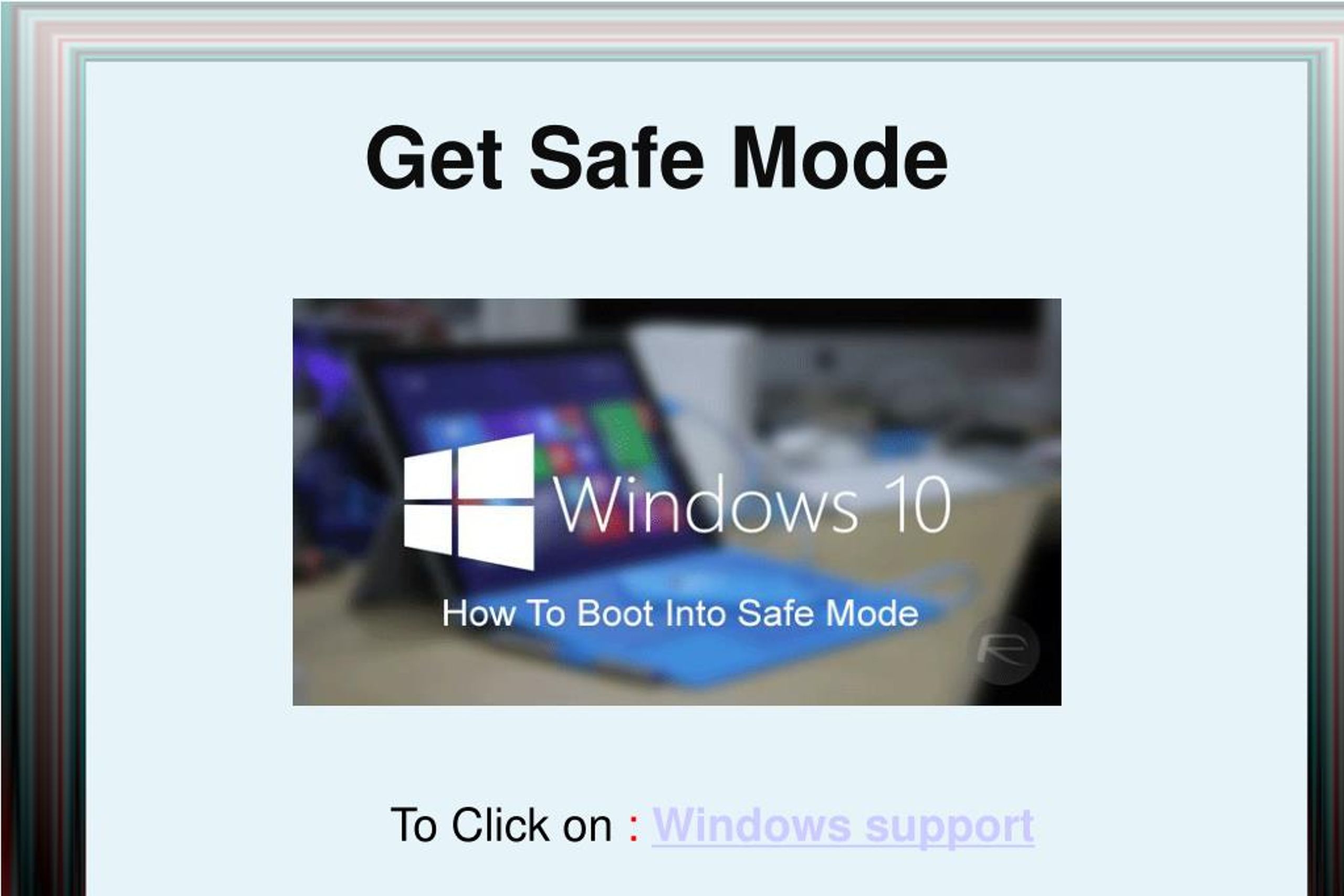 PPT - How To Turn Safe Mode On PowerPoint Presentation, free download 