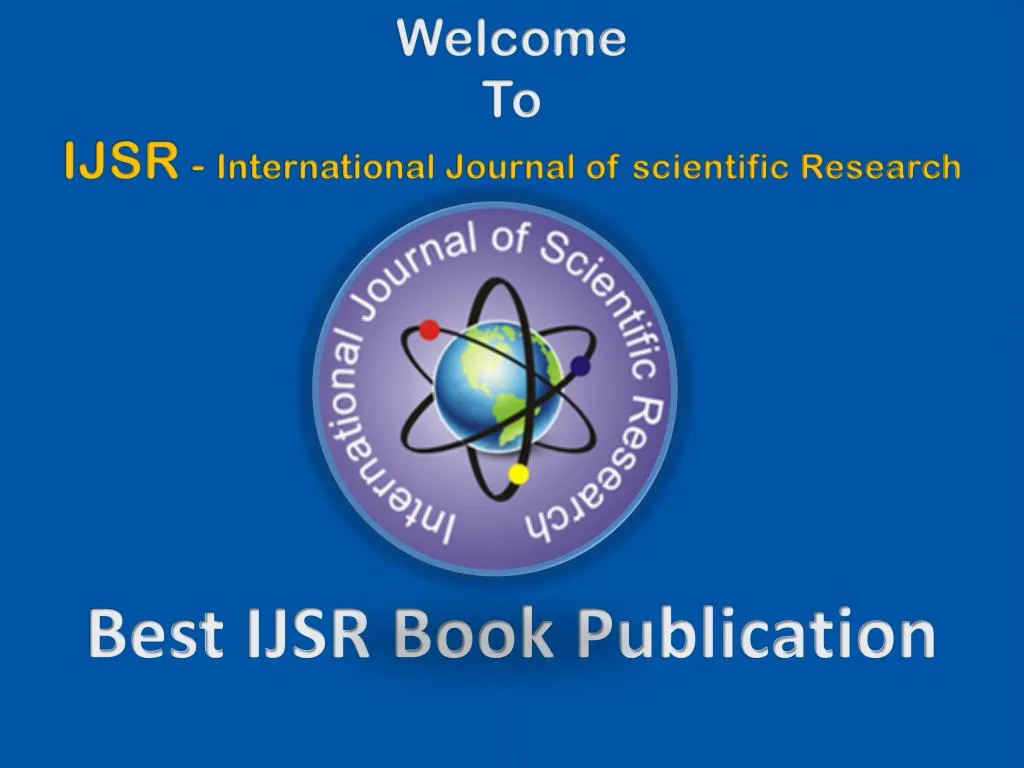 PPT - IJSR Book Publication PowerPoint Presentation, free download - ID ...