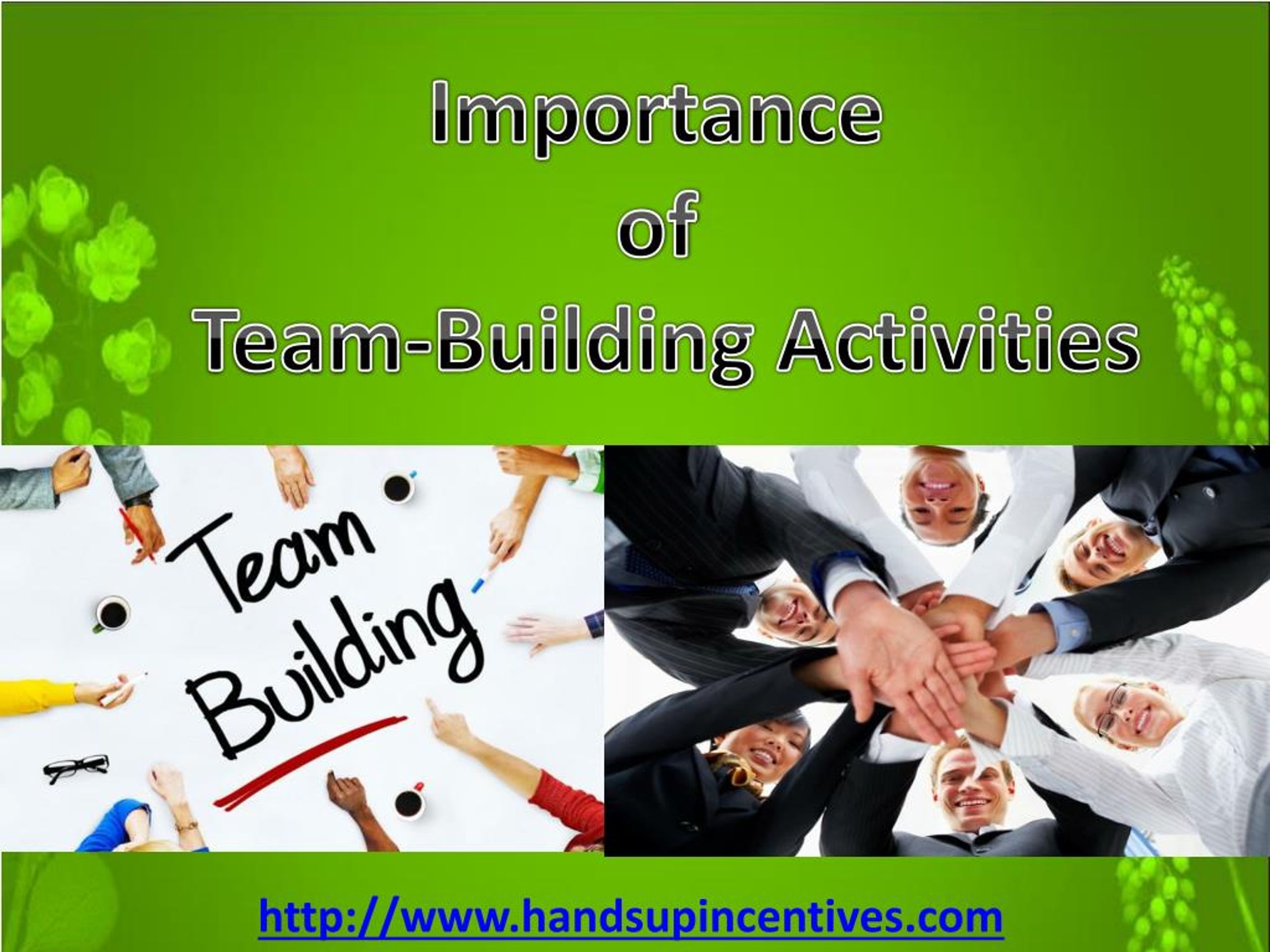 presentation on team building activities
