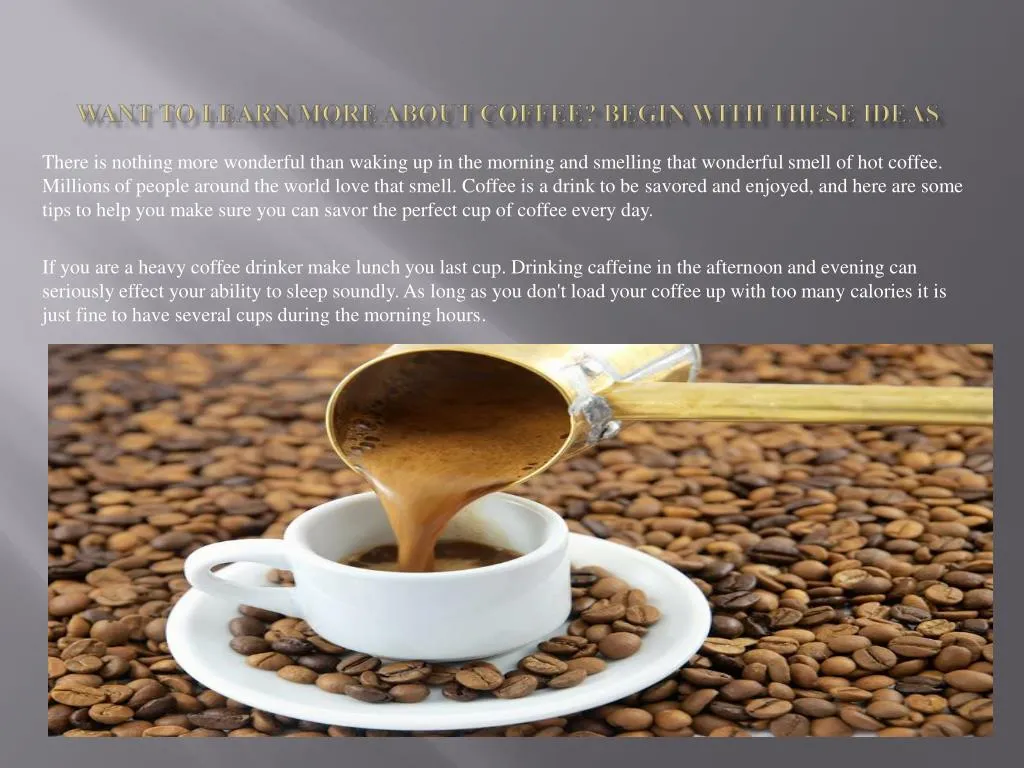 PPT - Coffee Making Tips For The Frugal Brewer PowerPoint Presentation ...