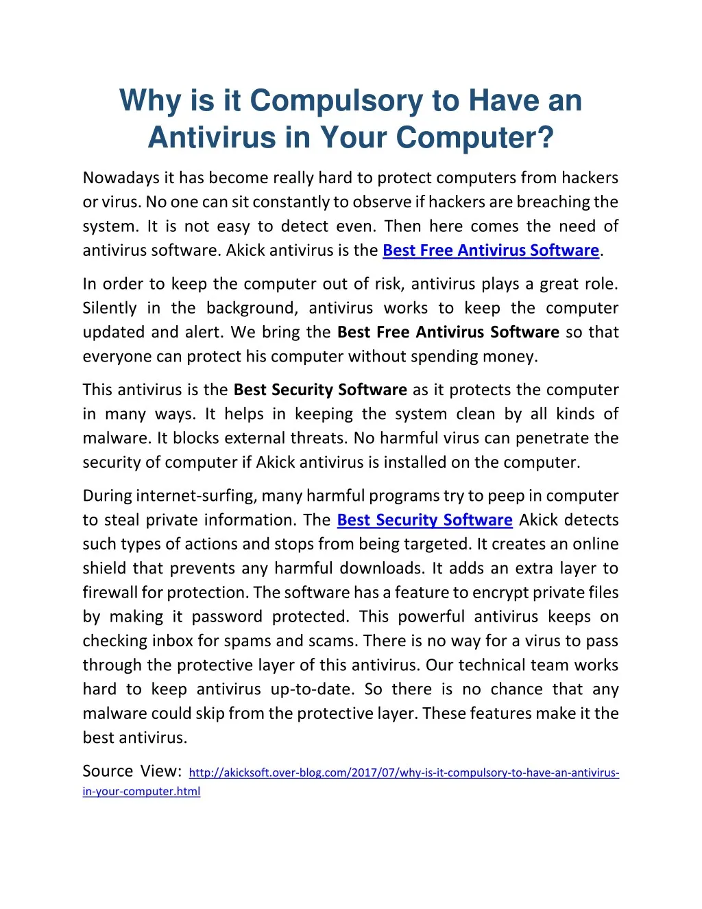 ppt-why-is-it-compulsory-to-have-an-antivirus-in-your-computer