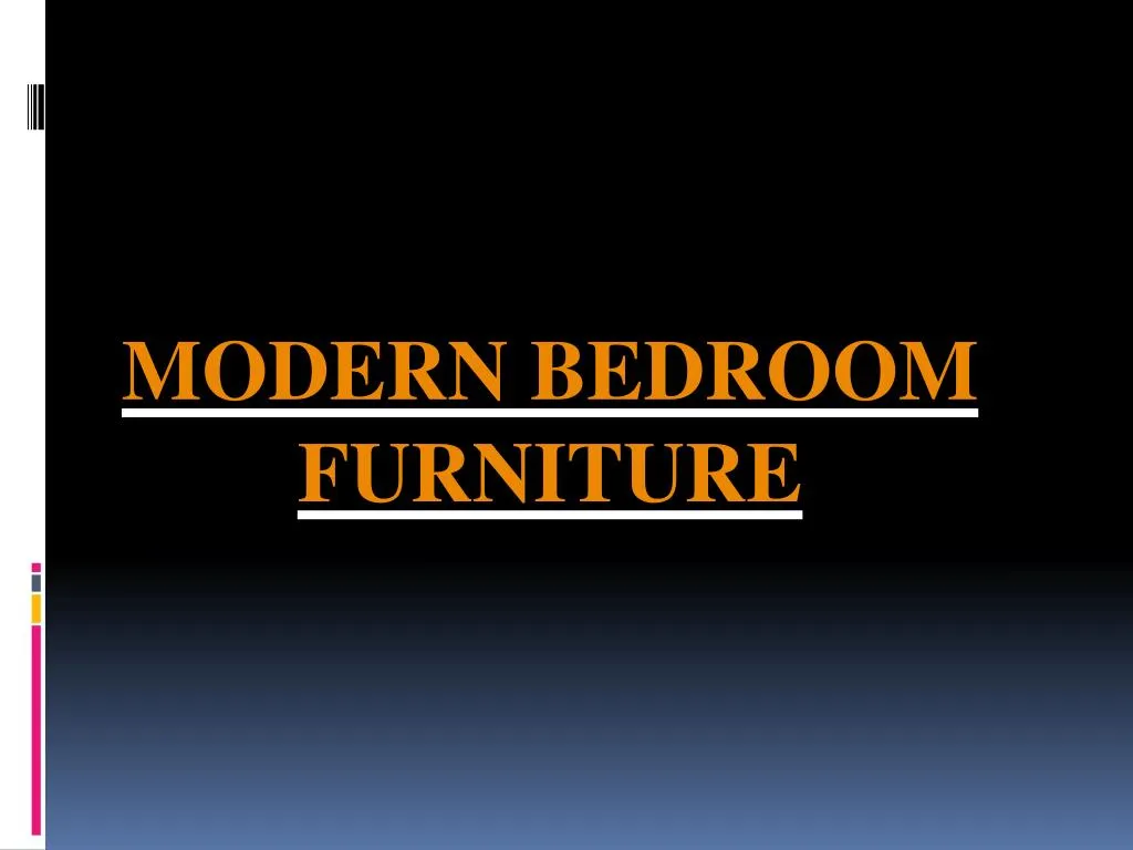 modern bedroom furniture n.