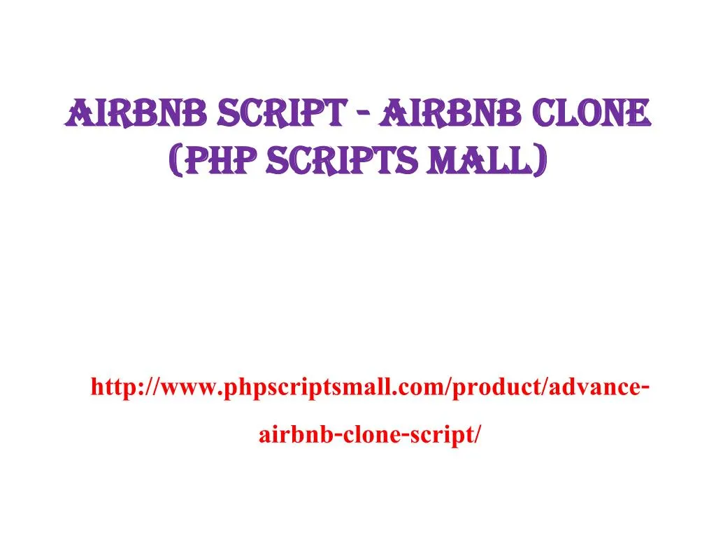 airbnb script airbnb clone php scripts mall n.