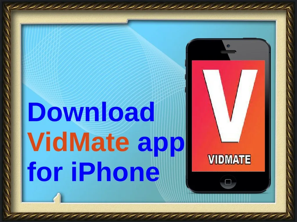 what is vidmate app