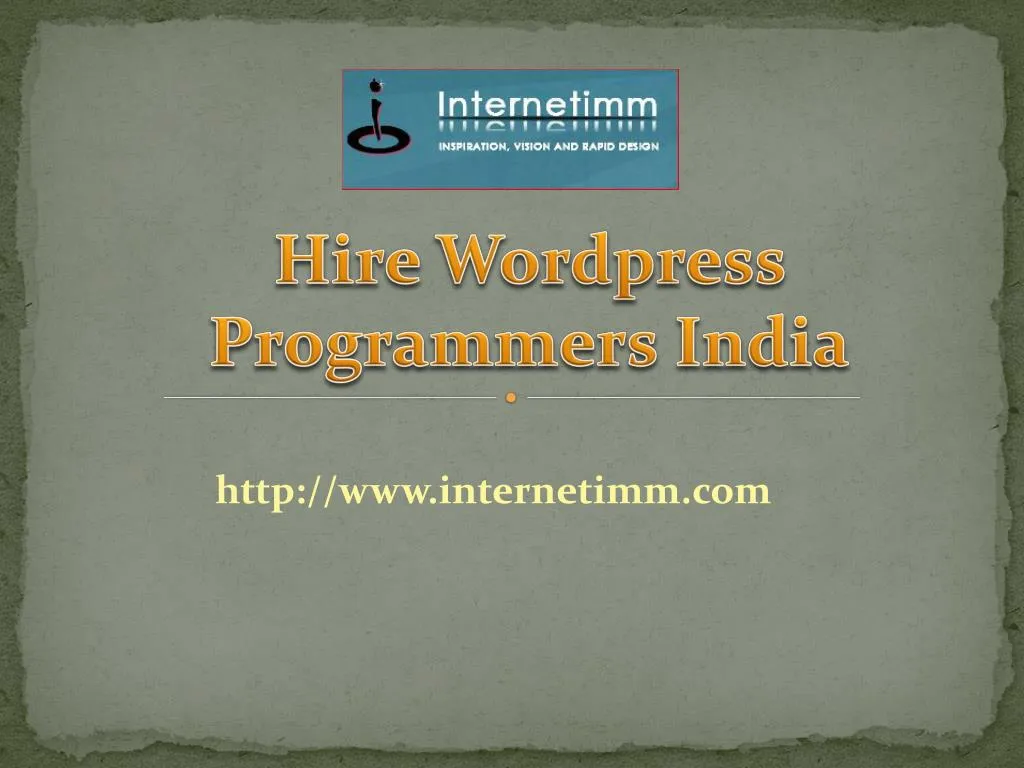 hire wordpress programmers india n.