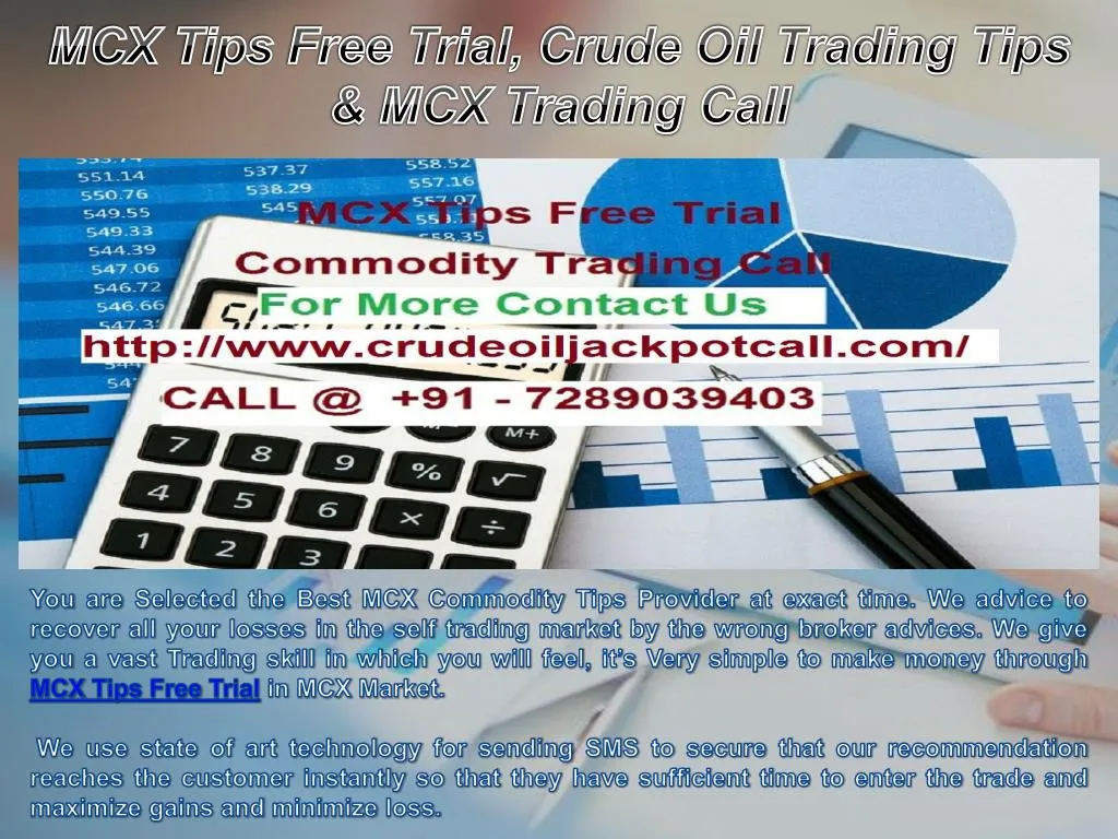 mcx tips free trial crude oil trading tips n.