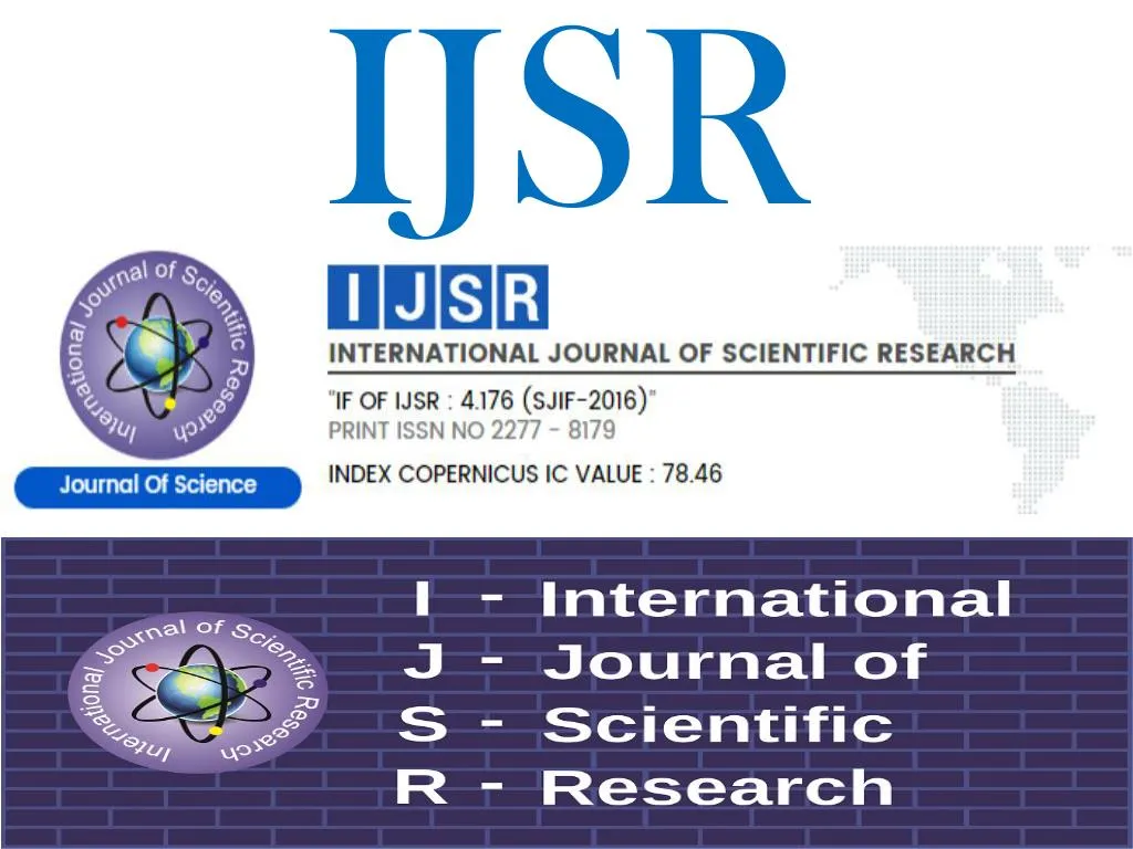 PPT - IJSR - International Journal of Scientific Research PowerPoint ...