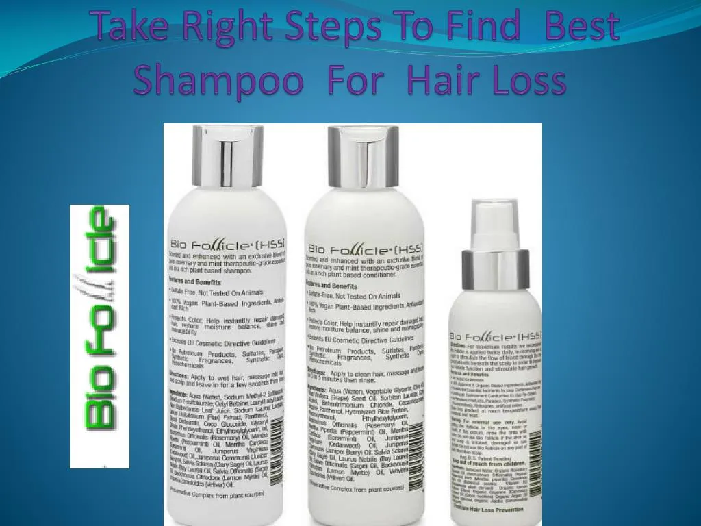 take right steps to find best shampoo for hair loss n.