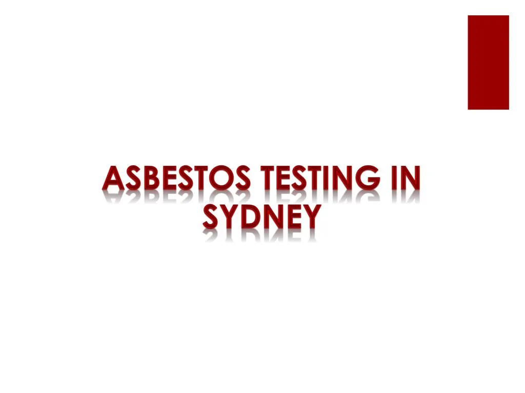 asbestos testing in sydney n.