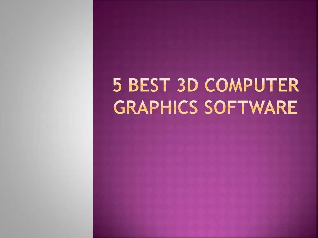 computer graphics software free download
