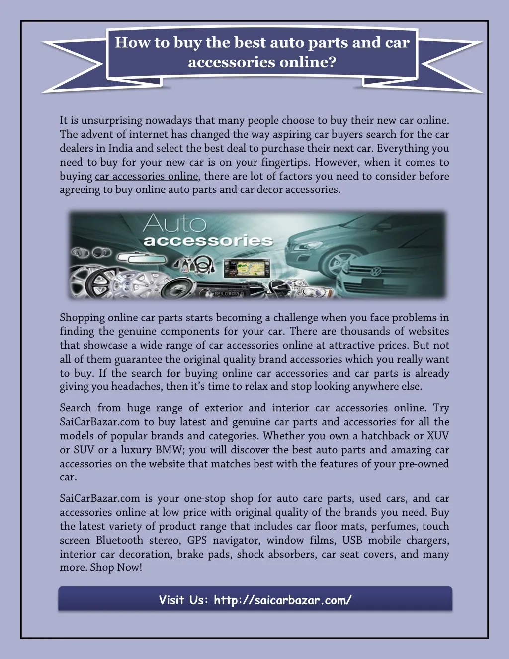 how to buy the best auto parts n.