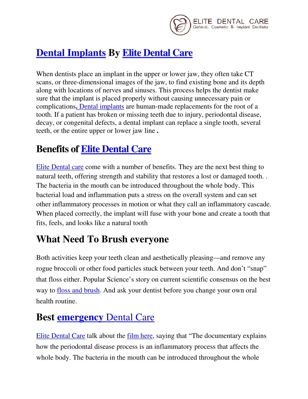 dental implants by when dentists place an implant n.