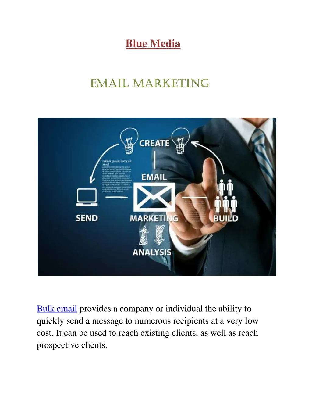 PPT bluemedia PowerPoint Presentation, free download ID7631704