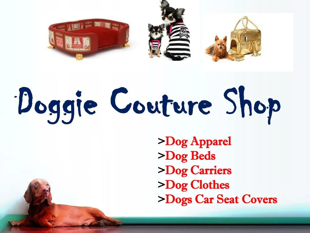 doggie couture shop n.