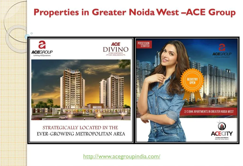 properties in greater noida west ace group n.